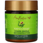 POWER GREENS Recontructeur Shea Moisture Moringa&Avocat 227g