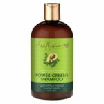 POWER GREENS Shampoo Shea Moisture Moringa&Avocat 384ml