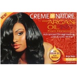 Creme Of Nature Argan Oil No-Lye Relaxer Kit Défrisant Sans Soude Normal