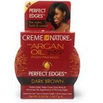 Creme Of Nature Argan Oil Perfect Edges Dark Brown Gel Lisseur De Bordure 63,7g
