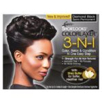 Luster's Shortlooks 3en1 Défrisant Colorant Noir