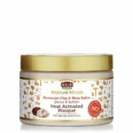 African Pride Moisture Miracle CLAY&SHEA HEAT ACTIVATED - MASQUE PURIFIANT À L'ARGILE ET KARITÉ 340G