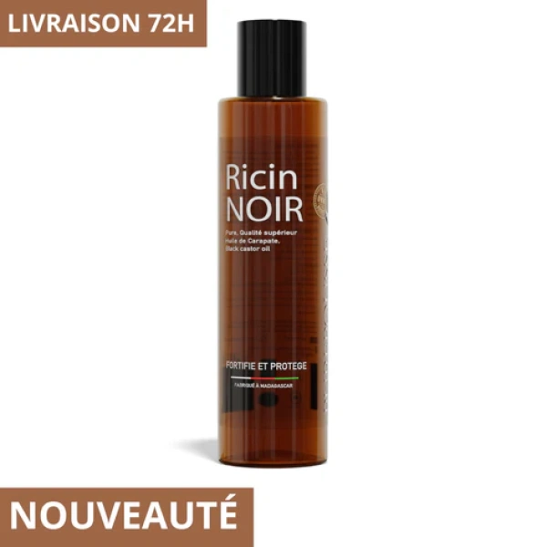 PurePousse Huile de Ricin Noire ECOCERT